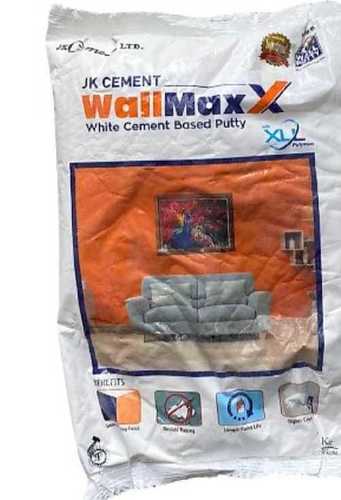 Jk Cement Wallmaxx White Cement Based Putty With Splendid Whiteness And Smooth And Uniform Completion