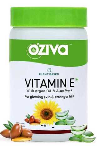 Oziva Plant Based Vitamin E Aloe Vera And Argan Oil For Strong Hair External Use Drugs