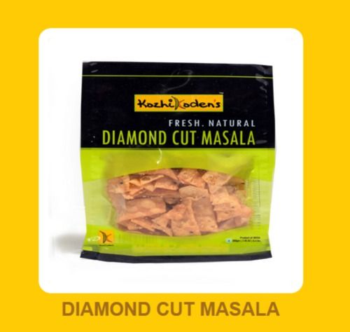 Spicy Diamond Cut Masala Namkeen For Snacks, Pack Size 200 Gram