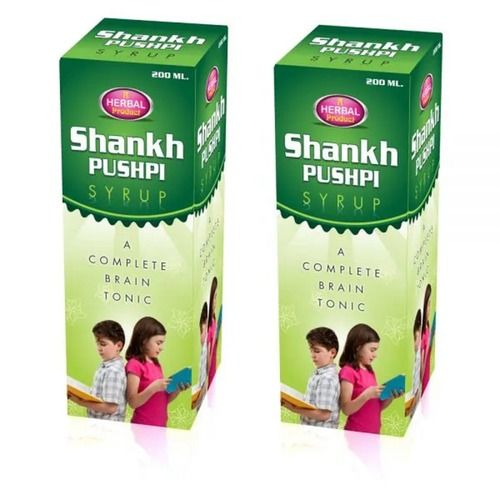 100% Herbal Memory Booster Promote Concentration Shankhpushpi Syrup