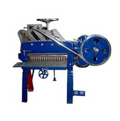 Blue Coated Three Phase Semi Automatic 415v/50hz Paper Cutting Machine