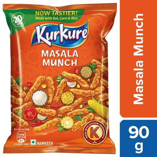 Tasty Crunchy, Delicious And Spicy Taste Chips Kurkure For Daily Snacks 