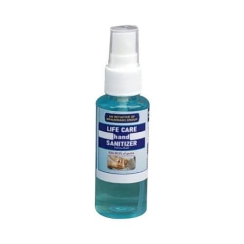 Hygienically Processed, No Side Effects Blue Colour Hand Sanitizer Spray For Hand Cleaning 20 ML