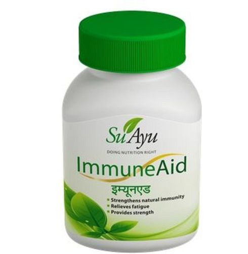 ImmuneAid Capsules With Guduchi, Punarnava, Turmeric And Ashwagandha Extract
