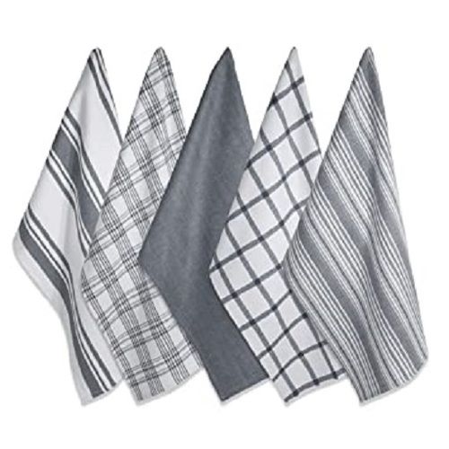 Light Weighted Multi Colored Breathable Cotton Checked Kitchen Tea Towel