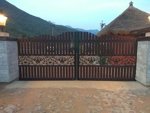 Easily Assembled Mild Steel Main Gates For Residential, Hotels, Schools And Resorts