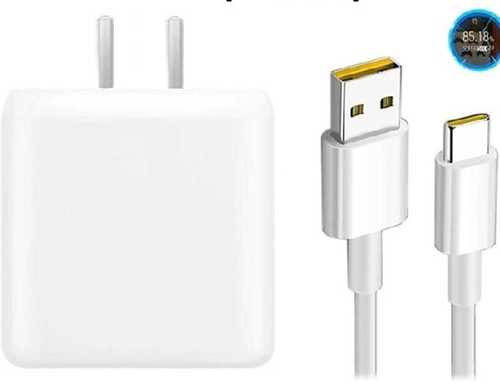 Reno 5 Original 100% Super Vooc 65 Watt Usb Type C Mobile Charger Body Material: Plastic