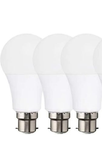 White Color Led Light Bulb With 520Lm, Energy Saving And Long Life Body Material: Aluminum