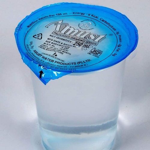 100% Pure Amust Mineral Packaged Drinking Water Pack Size 250 ml