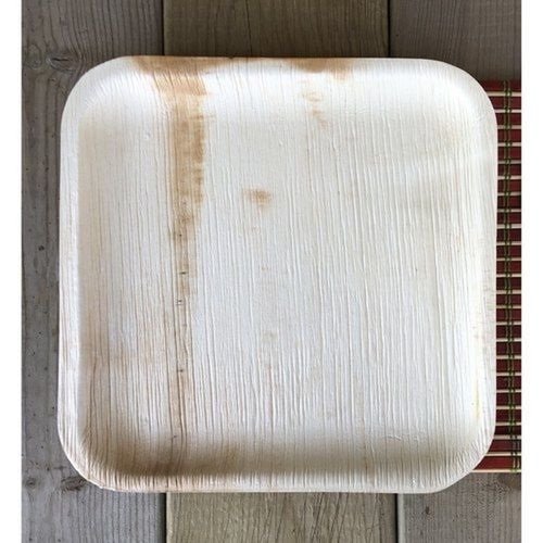 Disposable Odorless 8X8 Inch Square Organic Areca Leaf Food Serving Plates Application: Parties