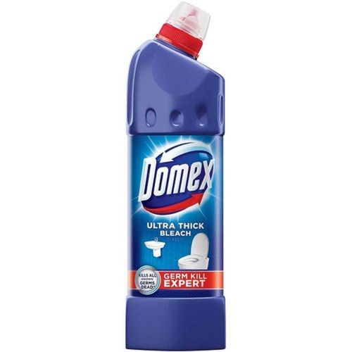 Domex Dark Blue Sodium Hypochlorite Based Disinfectant Toilet Cleaner For Home