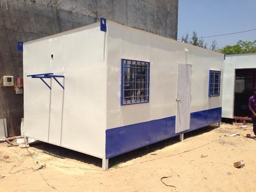 White Fire Retardant Structure Color Coated Prefabricated Portable Cabins (Upto 50 Ft)