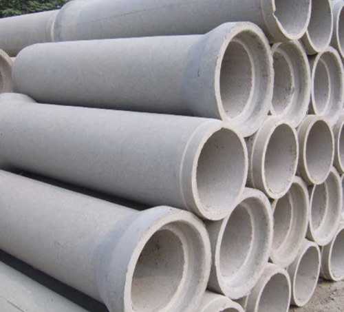 रासायनिक हैंडलिंग, पेयजल और उपयोगिताओं के लिए ग्रे आरसीसी ह्यूम पाइप जल अनुभाग आकार: गोल