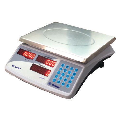 Piece Counting Scale With Three Separate Display And Numeric Keyboard Accuracy: 0.5G - 35Kg Gm