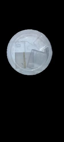 Ruggedly Constructed Scratch Resistant Transparent Round Plastic Package Box