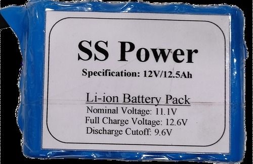 Ss Power Lithium Battery With In Built Bms And Low Voltage Cutoff Nominal Voltage: 12 Volt (V)