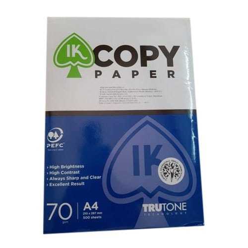 Art Paper White Trutone A4 Size Copier Paper, For Printing Use