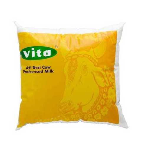 100% Pure And Fresh Rich In Calcium Vita A2 Desi Cow Pasteurised Milk