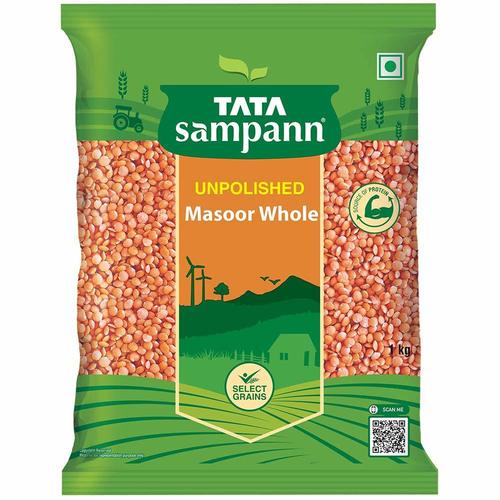100% Pure And Organic Dried Tata Sampann Unpolished Masoor Dal