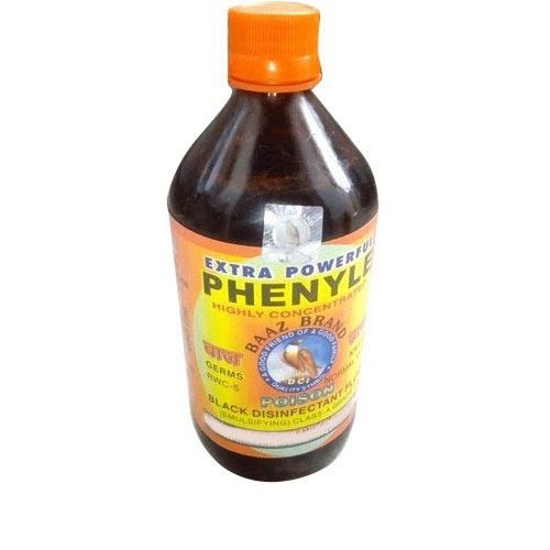 Baaz Brand Black Phenyl Concentrate For Floor And Washroom Cleaner 500 Ml Cas No: 768485.