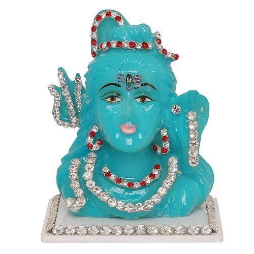 Eco-Friendly Easy To Clean Eco Friendly Lightweight Scratch Resistant Blue Shiva Goddess Idol