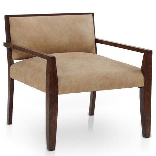 Modern Design Wood And Fabric Dining Chair with 16 Inch Seating Height