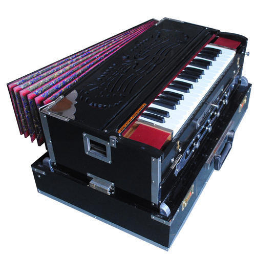 Musical 11 Scale 3 Line Portable Harmonium