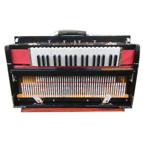 Teak Wood Harmonium With 11 No. Of Stop Knobs And 37 No. Of Keys, Brown Color