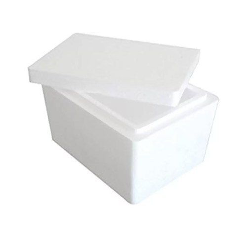 White Color Polystyrene Thermocol Box