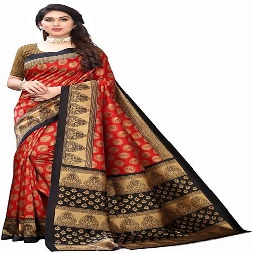 Multiple Cotton Silk Stone Work Party Wear Knitted Multi-Color Ladies Sarees