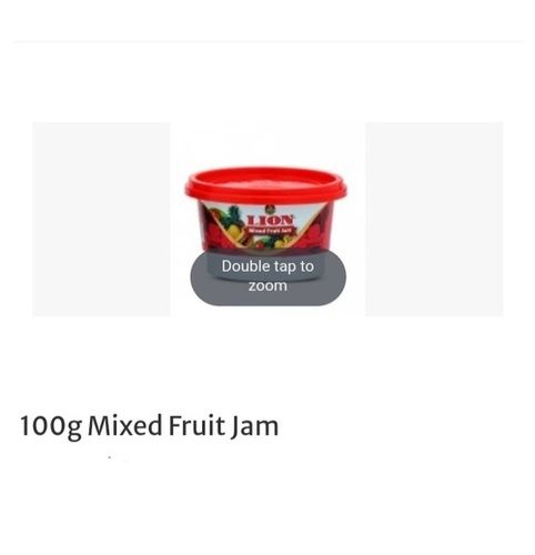 Delicious Taste and Mouth Watering 100g Fresh Mixed Fruit Jam