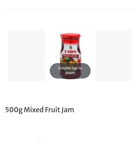 Delicious Taste and Mouth Watering 500g Fresh Mixed Fruit Jam