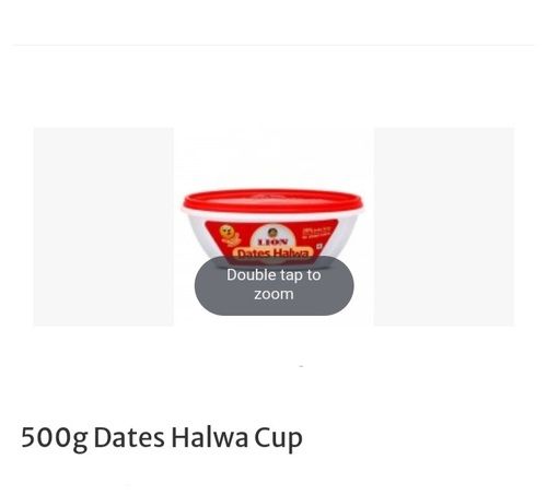 Delicious Taste and Mouth Watering Fresh 100% Pure Ghee 500gram Dates Halwa