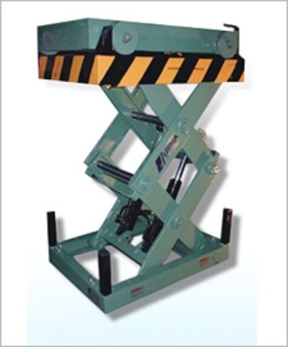 Industrial 2 Ton Hydraulic Double Scissor Platform Lift Tables For Material Handling