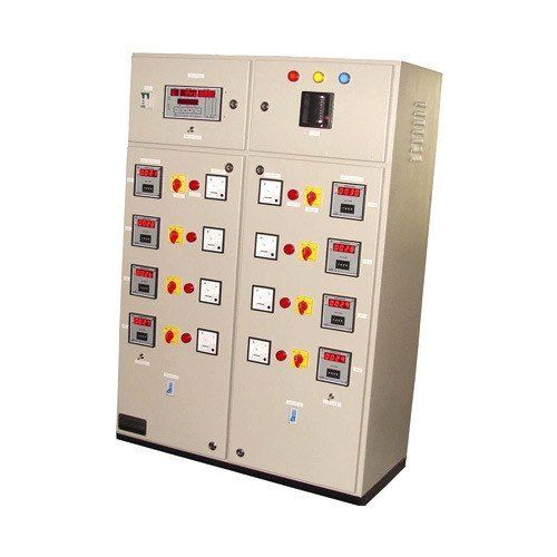 Automatic Mild Steel 220 Volt Control Panel Used In Factory And Office Base Material: Metal Base