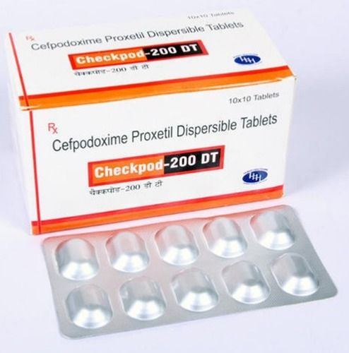 Cefpodoxime Proxetil Dispersible Tablet