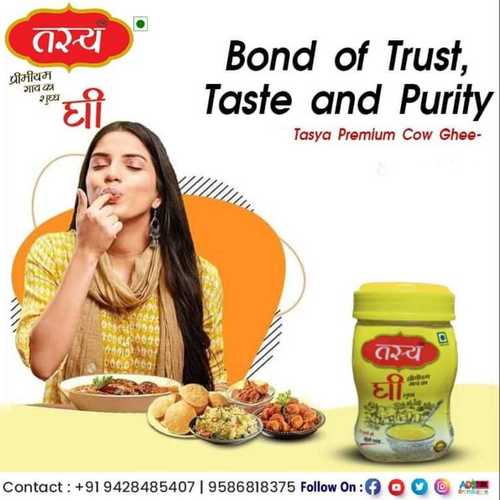 Complete Purity And Freshness Cow Ghee Used In Cooking And Worship