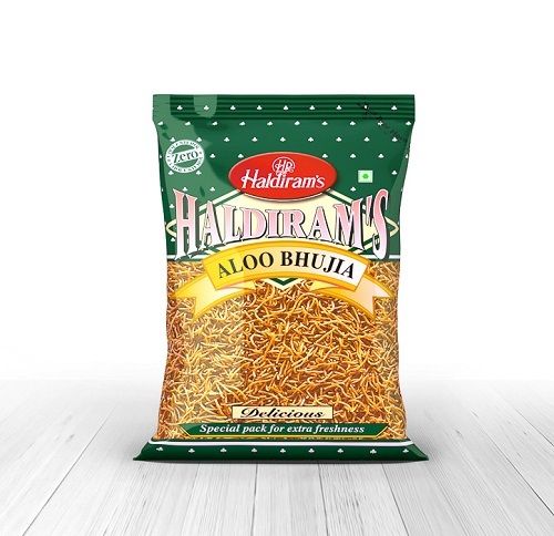 Crunchy And Spicy Taste 100% Pure Haldiram Aloo Bhujia Namkeen