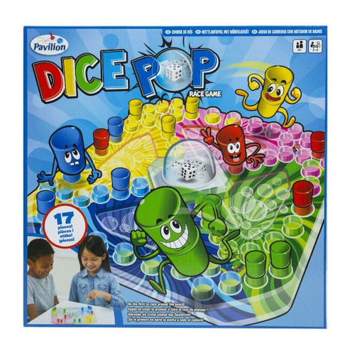 Durable And Fine Finish Pop Race Board Game  Age Group: 1-2 Yrs