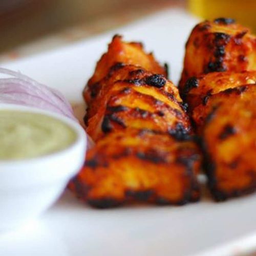 Frozen Ready To Eat Chicken Paneer Soya Achari Tikka Grade: A-Grade