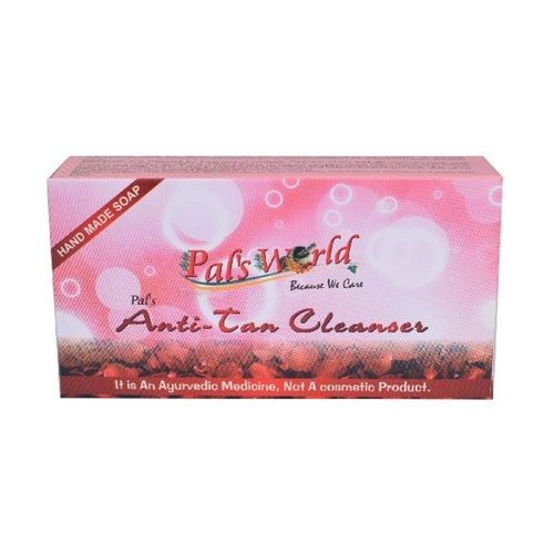 Herbal Handmade Anti Tan Cleanser Soap With Rose, Aloe Vera And Almond Oil Extract