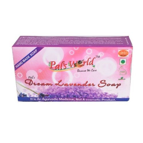 Herbal Lavender Bath Soap With Ashwagandha, Brahmi And Chamomile Oil Extract