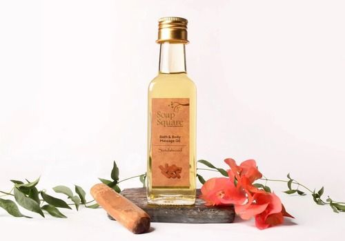 Herbal Sandalwood Bath And Body Massage Oil For Radiant And Glowing Skin
