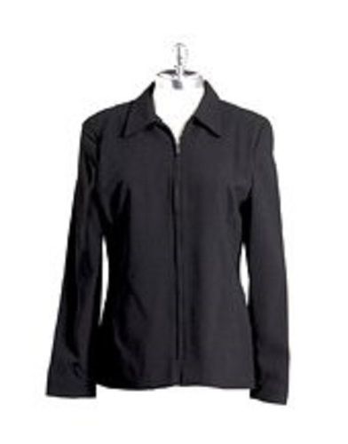 Ladies Black Regular Fit Collar-Neck Full Sleeves Plain Casual Woolen Jacket Age Group: Adults