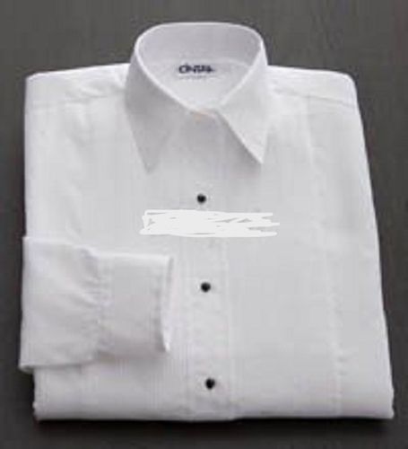 Mens White Casual Wear Full Sleeves Poly Cotton Plain Tuxedos Shirts Age Group: Above 18 Years