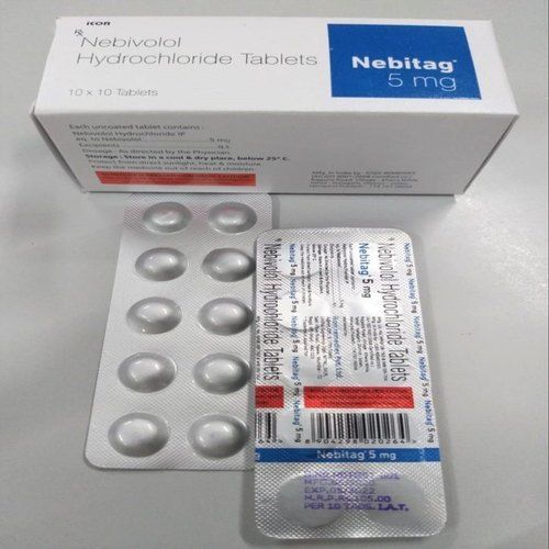  नेबिवोलोल हाइड्रोक्लोराइड टैबलेट 5Mg सामान्य दवाएं