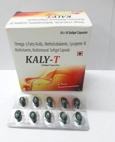 Omega 3 Fatty Acid Methylcobalamin Lycopene Softgel Capsules