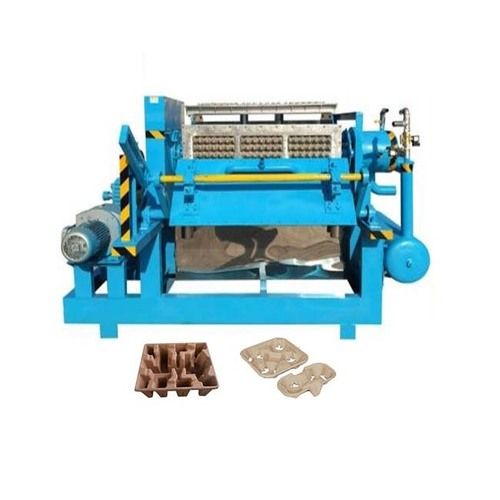 Multi Color Semi Automatic Pulp Paper Egg Tray Making Machine With Capacity 800-1000 Pieces Per Hour