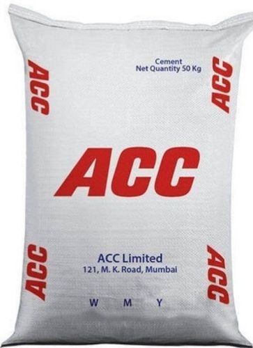 Grey Solid Acc Cement Wit Net Wegiht 50 Kg For Home And Office Construction Use