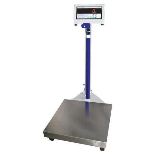 Stainless Steel Pan Adult Scale With Led Display And Rs232 Interface For Computer & Printer Capacity Range: 150Kg  Kilograms (Kg)